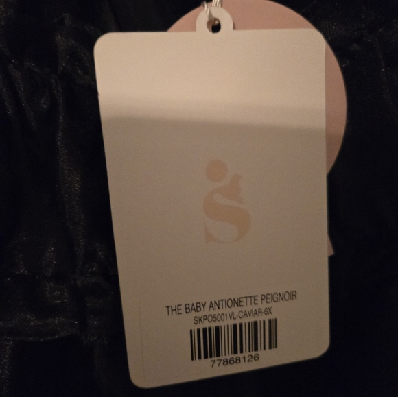 selkie antoinette peignoir in caviar 5xl BNWT - Picture 4 of 4